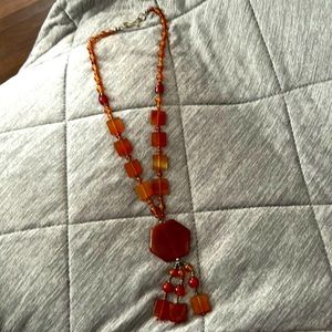 Shapes stone necklace